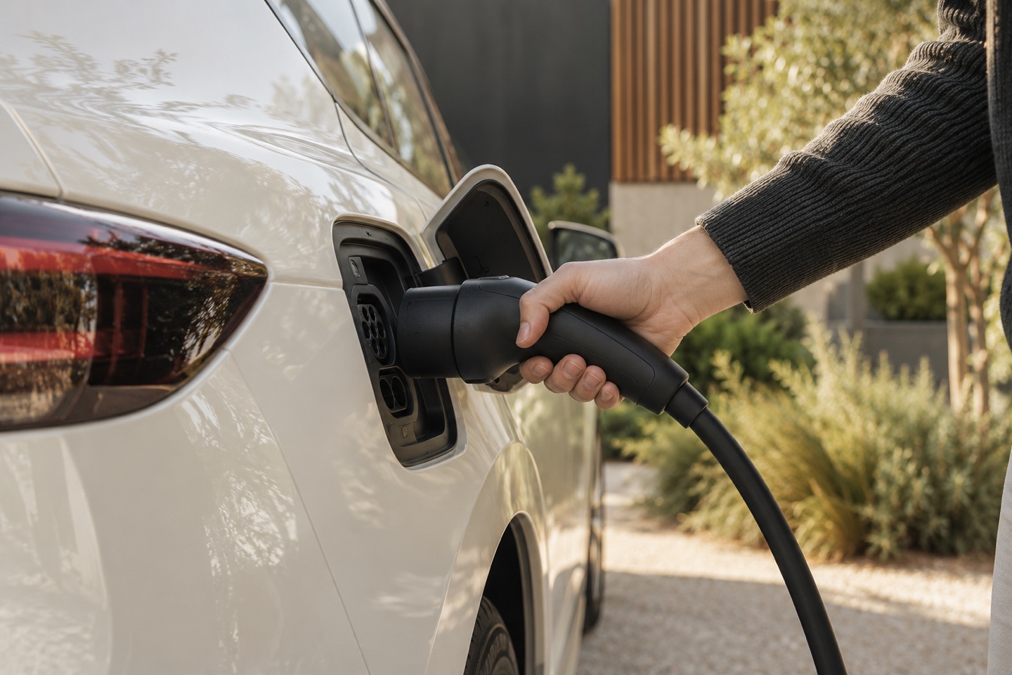 Illustration for plan charging around the parking
